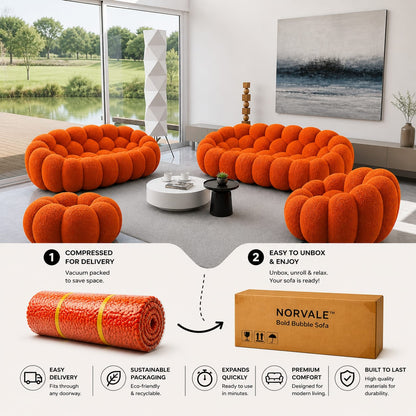 Norvale™ Bold Bubble Sofa