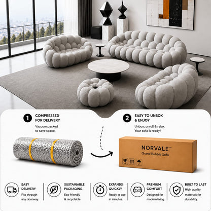 Norvale™ Grand Bubble Sofa