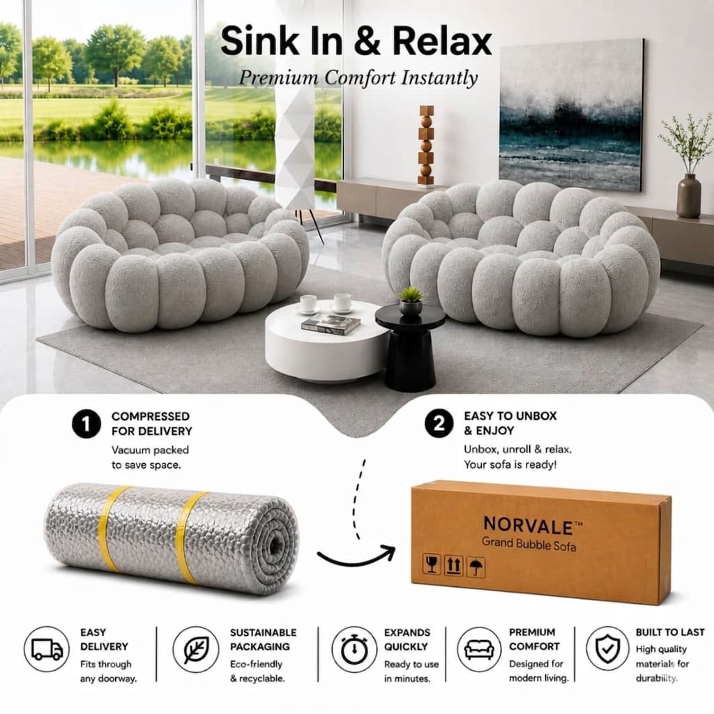 Norvale™ Grand Bubble Sofa